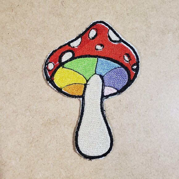 Magic Mushroom Iron On Patch (2/$12 or 5/$22) - Picture 1 of 1